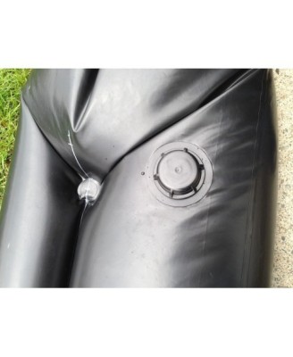 Barrière anti-inondation réutilisable et facile à mettre en place.