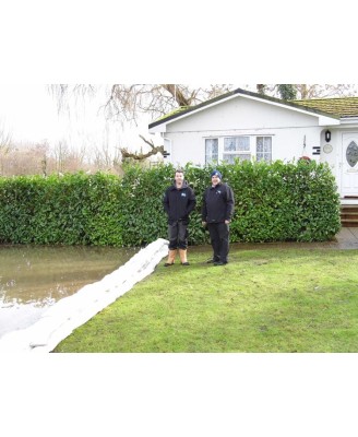Protégez une maison contre les inondations : sacs et boudins Floodsax