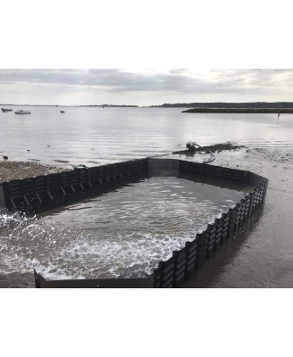 Barrage anti-inondations modulaire FloodFence - Orisques.com