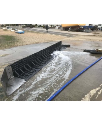 Barrage anti-inondations modulaire FloodFence - Orisques.com