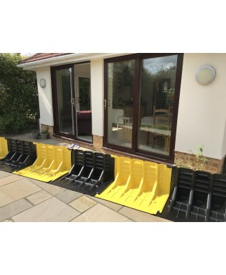 Barrière anti-inondations modulaire FloodFence - Orisques.com