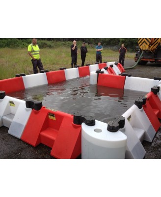 Connecteur pour Barrage Modulable anti-inondations Orisques.