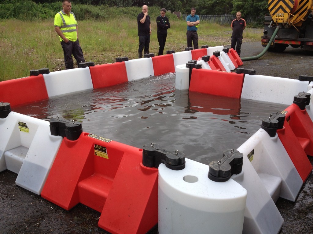 Connecteur pour Barrage Modulable anti-inondations Orisques.