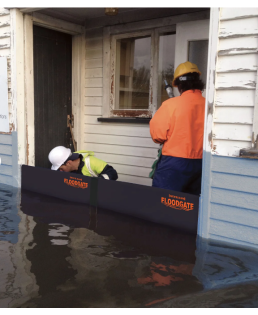Porte étanche Floodgate : protégez votre habitation des inondations.